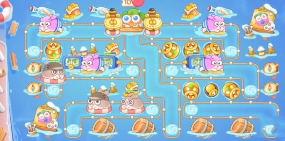 《保卫萝卜4》暖暖汤泉第9关满星攻略