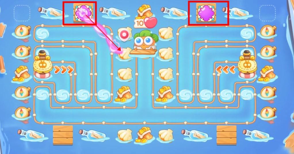 《保卫萝卜4》暖暖汤泉第14关满星攻略